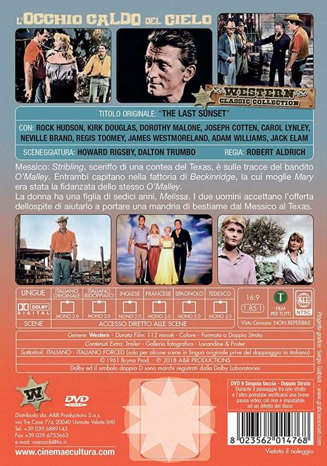 L' occhio caldo del cielo (DVD) di Robert Aldrich - DVD - 2