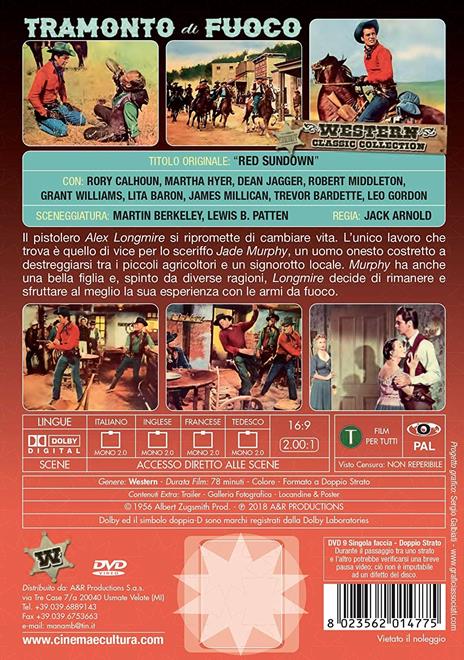 Tramonto di fuoco (DVD) di Jack Arnold - DVD - 2
