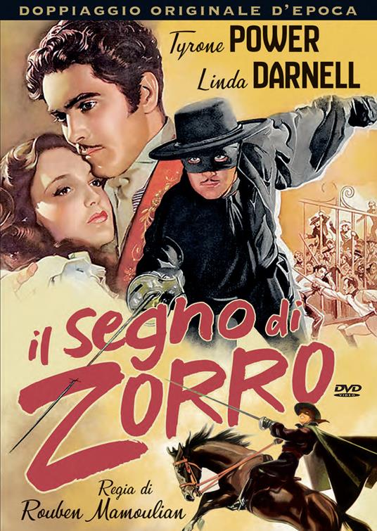 Il segno di Zorro (DVD) di Rouben Mamoulein - DVD