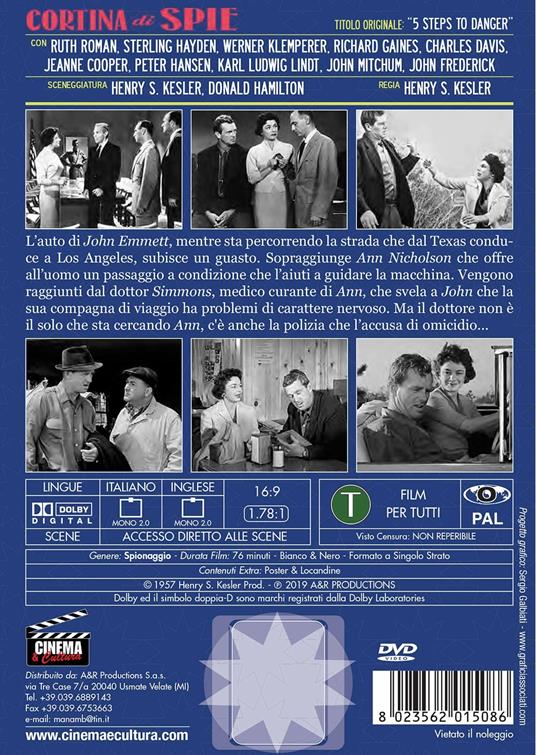 Cortina di spie di Henry S. Kesler - DVD - 2
