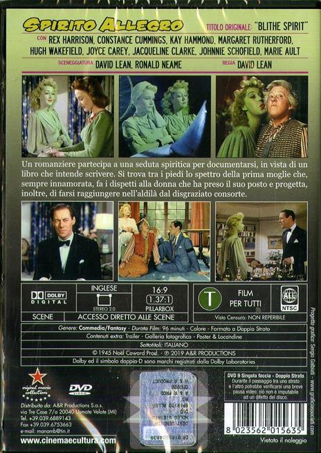 Spirito allegro (DVD) di David Lean - DVD - 2