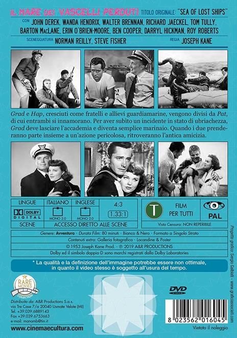 Il mare dei vascelli perduti (DVD) di Joseph Kane - DVD - 2