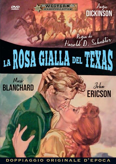 La rosa gialla del Texas (DVD) di Harold Schuster - DVD