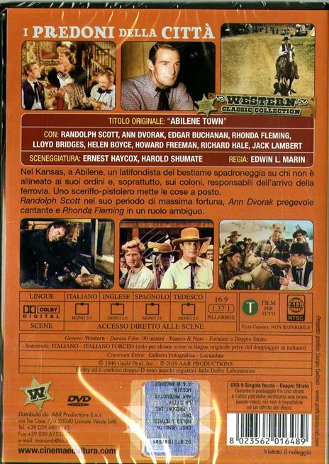 I predoni della città (DVD) di Edwin L. Marin - DVD - 2