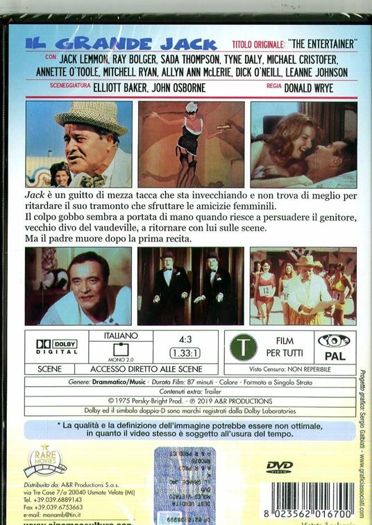 Il grande Jack (DVD) di Donald Wrye - DVD - 2