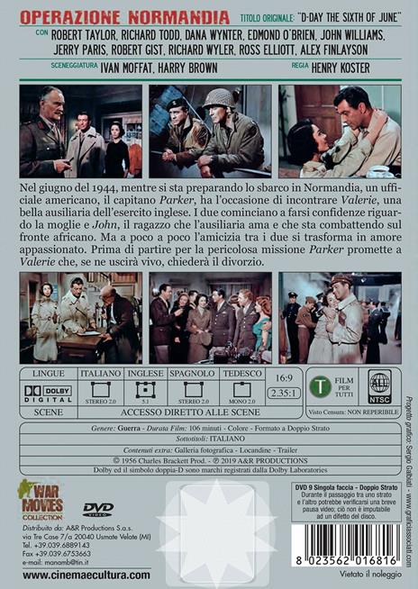 Operazione Normandia (DVD) di Henry Koster - DVD - 2