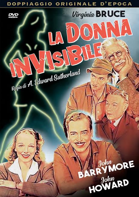 La donna invisibile (DVD) di A. Edward Suterland - DVD