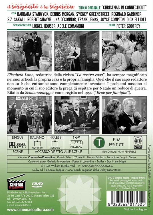 Il sergente e la signora (DVD) di Peter Godfrey - DVD - 2