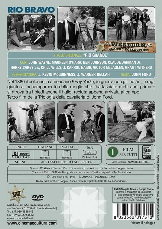 Rio Bravo (DVD) di John Ford - DVD - 2