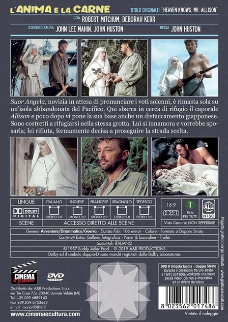 L' anima e la carne (DVD) di John Huston - DVD - 2