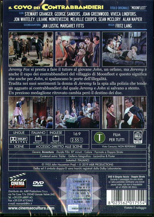 Il covo dei contrabbandieri (DVD) di Fritz Lang - DVD - 2