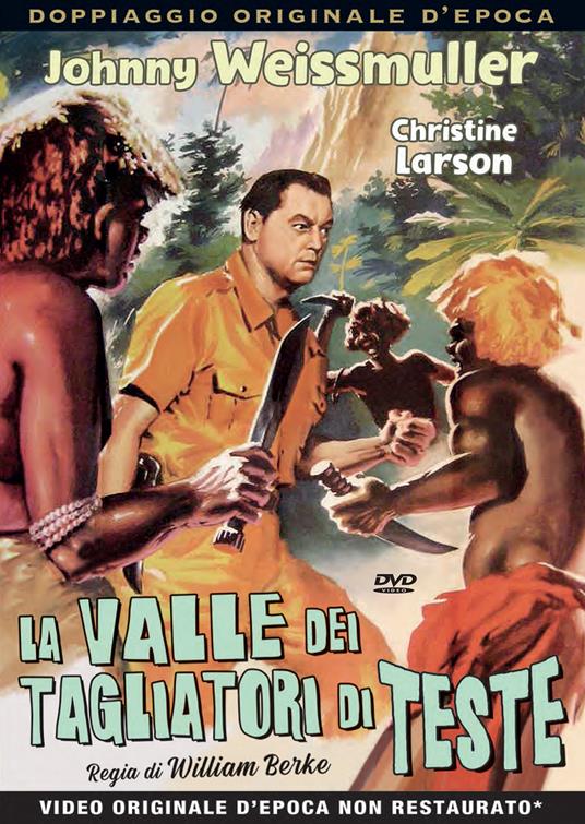 La valle dei tagliatori di teste (DVD) di Roberto Bianchi Montero - DVD