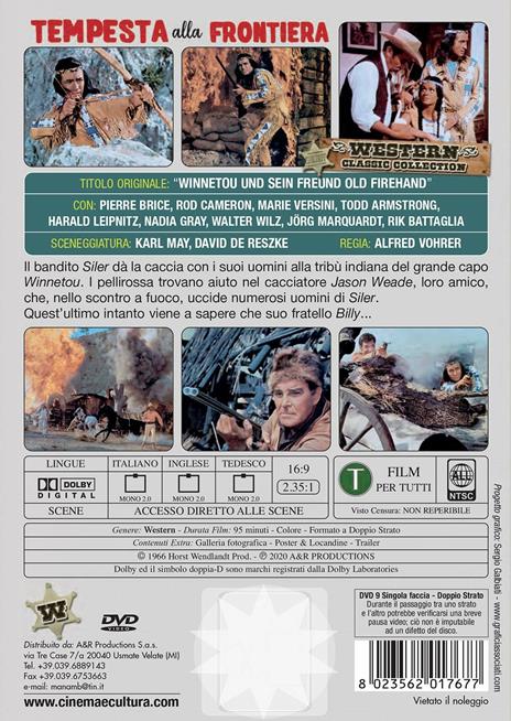 Tempesta alla frontiera (DVD) di Alfred Voher - DVD - 2