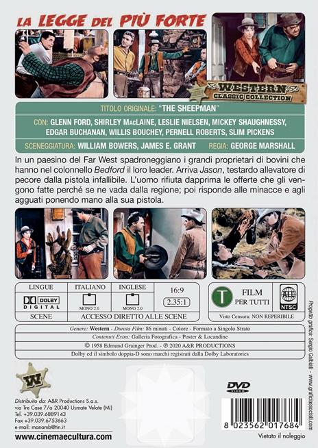 La legge del più forte (DVD) di George Marshall - DVD - 2