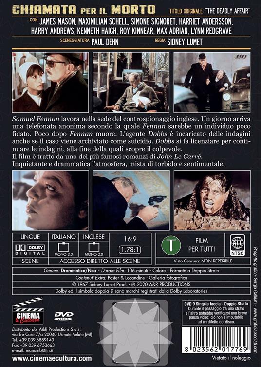 Chiamata per il morto (DVD) di Sidney Lumet - DVD - 2