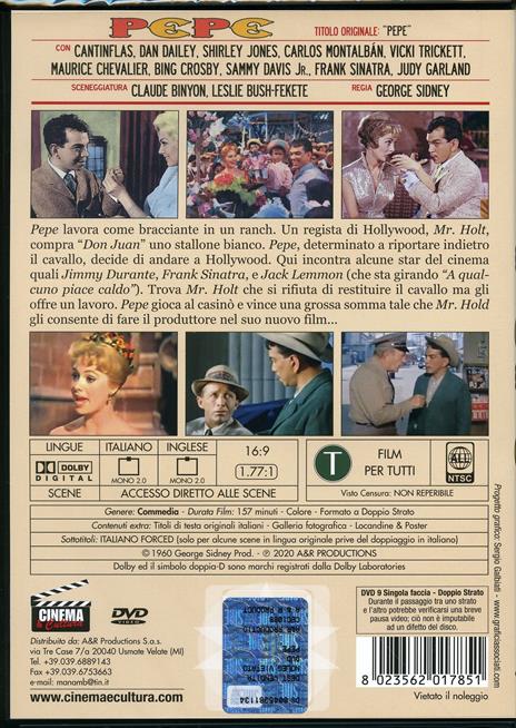 Pepe (DVD) di George Sidney - DVD - 2