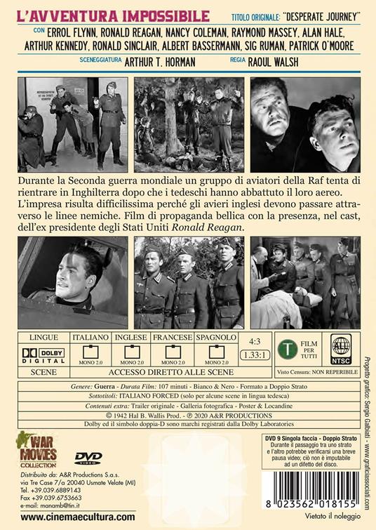 L' avventura impossibile (DVD) di Raoul Walsh - DVD - 2