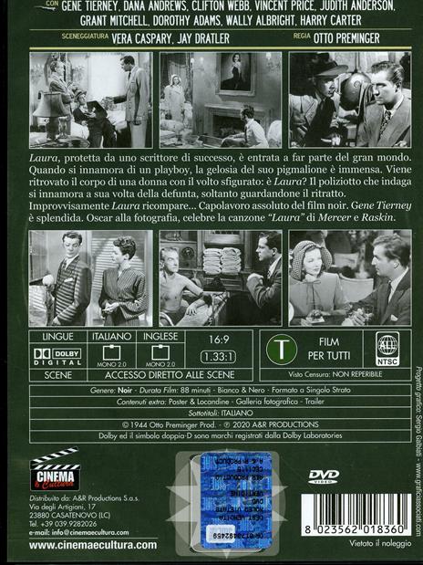 Vertigine (DVD) di Otto Preminger - DVD - 2