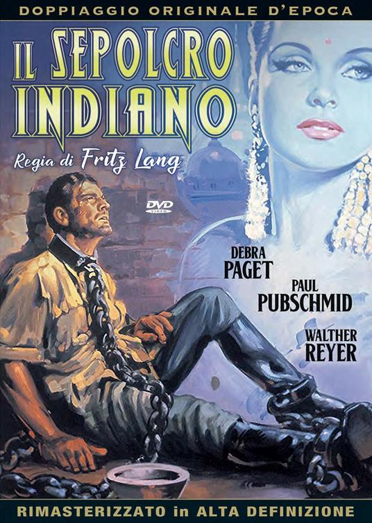 Il sepolcro indiano (DVD) - DVD - Film di Fritz Lang Avventura | IBS