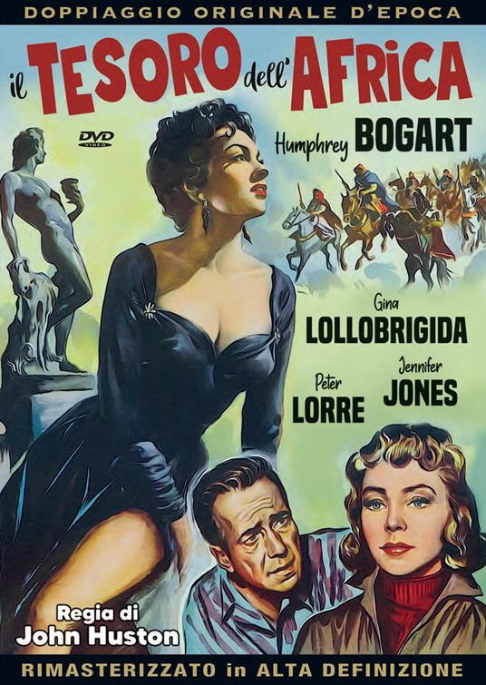 Il tesoro dell'Africa (DVD) di John Houston - DVD