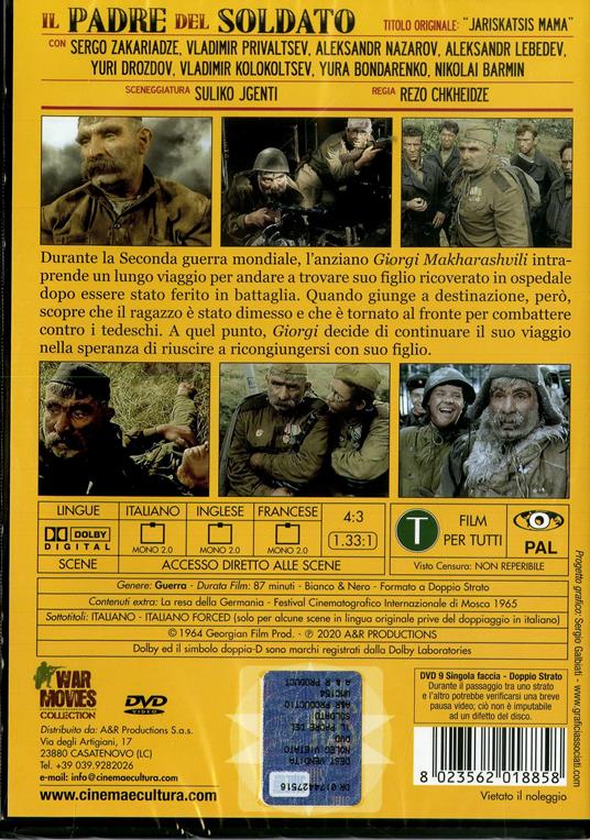 Il padre del soldato (DVD) di Rezo Chkheidze - DVD - 2