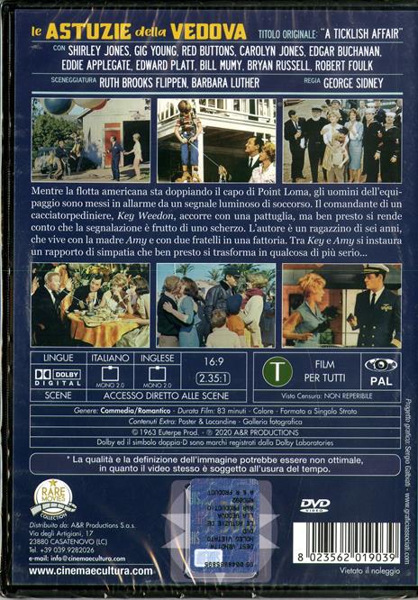Le astuzie della vedova (DVD) di George Sidney - DVD - 2