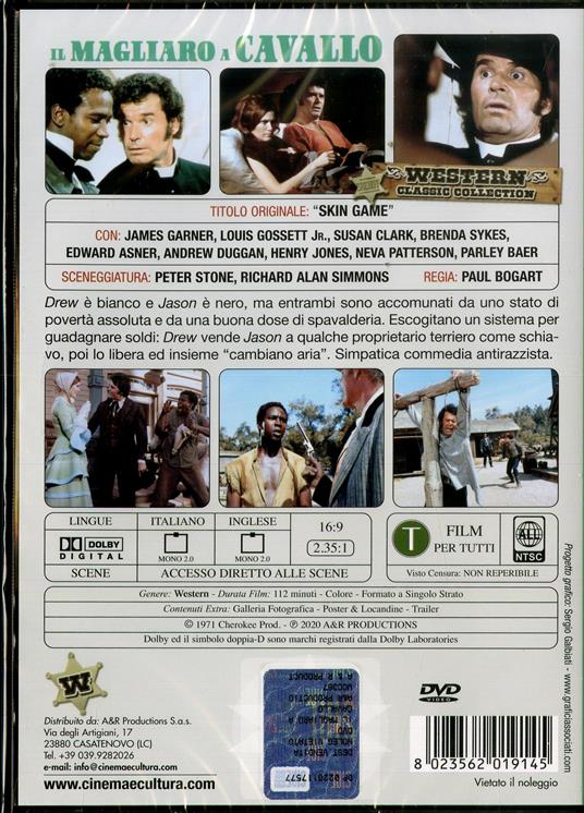 Il magliaro a cavallo (DVD) di Gordon Douglas,Paul Bogart - DVD - 2