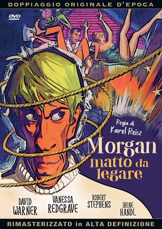 Morgan matto da legare (DVD) di Karel Reisz - DVD