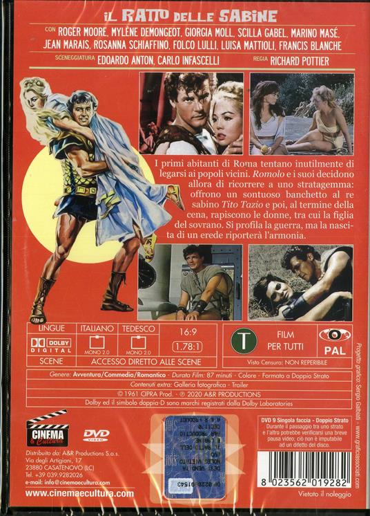 Il ratto delle Sabine (DVD) di Richard Pottier - DVD - 2