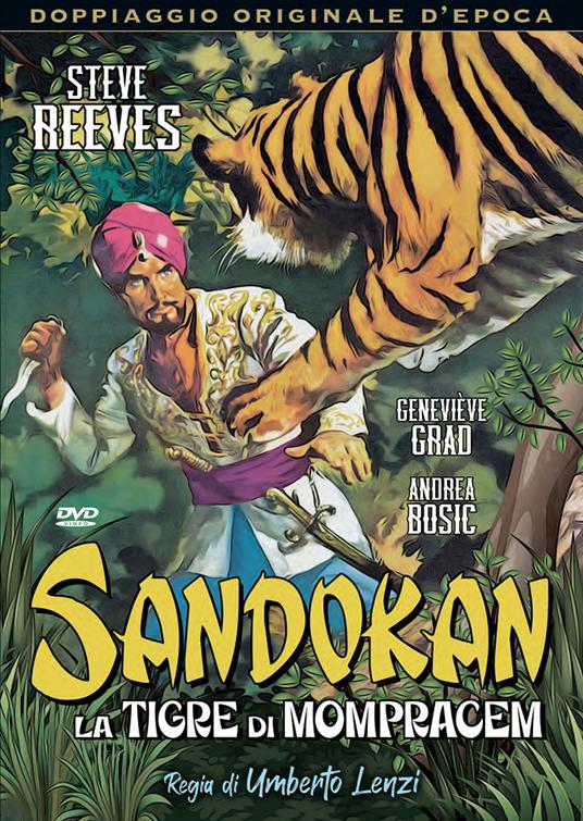 Sandokan. La tigre di Mompracem (DVD) di Umberto Lenzi - DVD