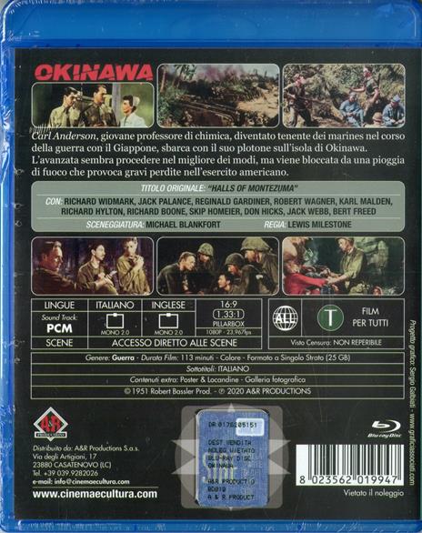 Okinawa (Blu-ray) di Lewis Milestone - Blu-ray - 2