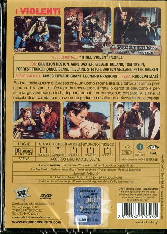I violenti (DVD) di Rudolph Matè - DVD - 2