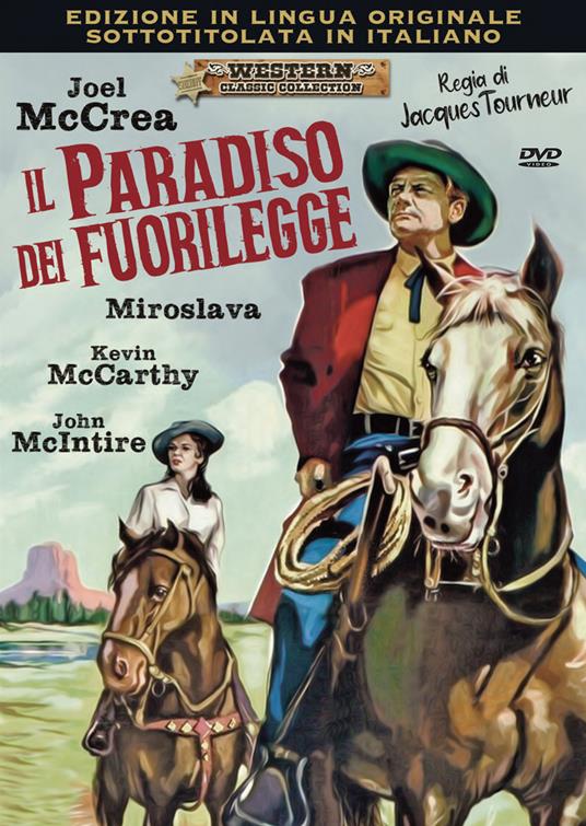 Il paradiso dei fuorilegge (DVD) di Jacques Tourneur - DVD