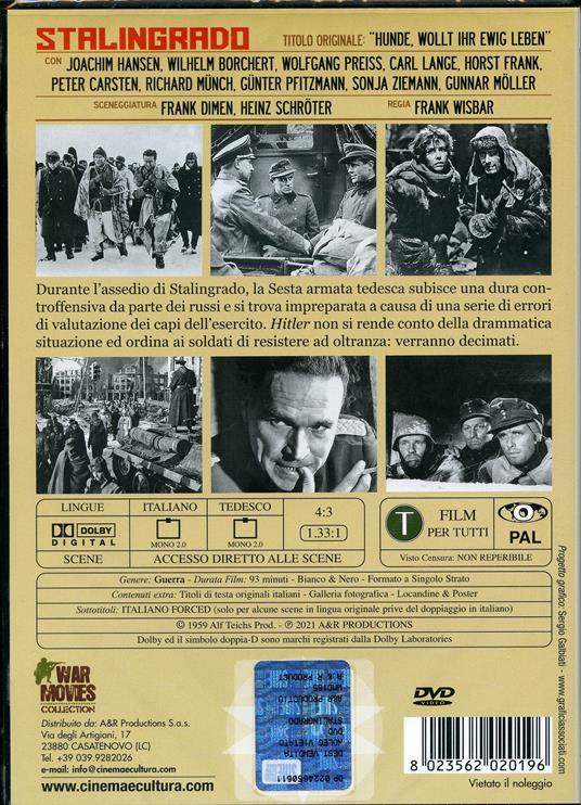 La battaglia di Stalingrado (DVD) di Frank Wisbar - DVD - 2