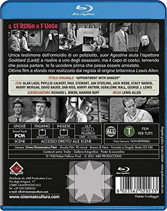 Il cerchio di fuoco (Blu-ray) di Lewis Allen - Blu-ray - 2