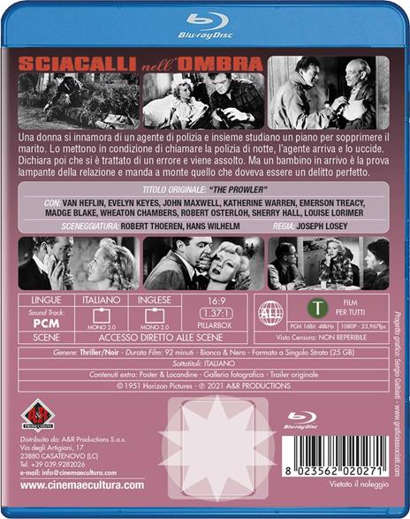 Sciacalli nell'ombra (Blu-ray) di Joseph Losey - Blu-ray - 2