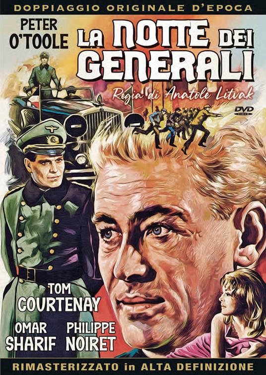 La notte dei generali (DVD) di Anatole Litvak - DVD