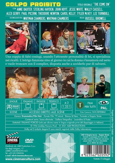 Colpo proibito (DVD) di Russell Birdwell - DVD - 2