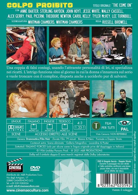 Colpo proibito (DVD) di Russell Birdwell - DVD - 2