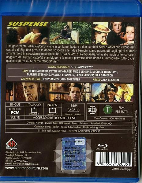 Suspense (Blu-ray) di Jack Clayton - Blu-ray - 2