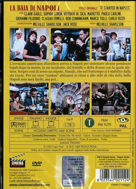 La baia di Napoli (DVD) di Melville Shavelson - DVD - 2