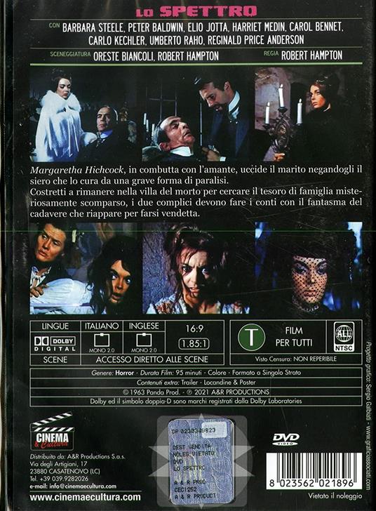 Lo spettro (DVD) di Robert Hampton - DVD - 2