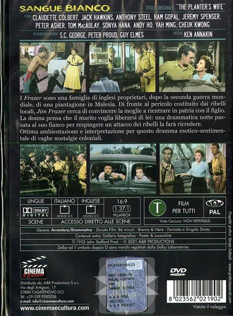 Sangue bianco (DVD) di Ken Annakin - DVD - 2