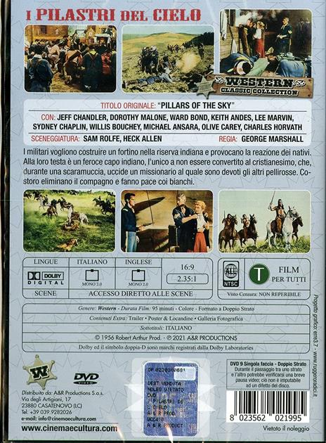 I pilastri del cielo (DVD) di George Marshall - DVD - 2