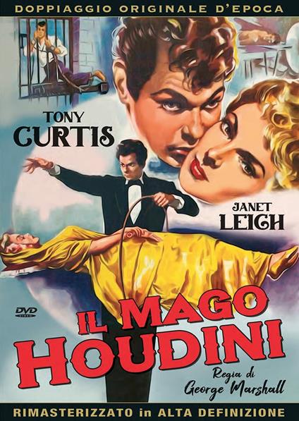 Il mago Houdini (DVD) di George Marshall - DVD