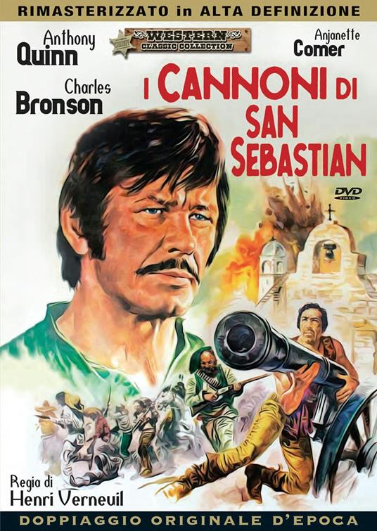 I cannoni di San Sebastian (DVD) di Henri Verneuil - DVD