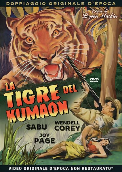 La tigre del Kumaon (DVD) di Byron Haskin - DVD