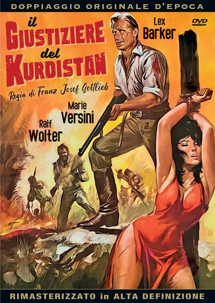 Il giustiziere del Kurdistan (DVD) di Franz Joseph Gottlieb - DVD