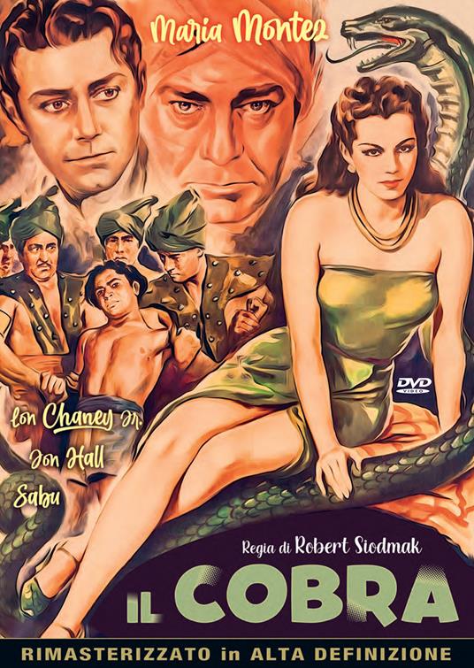Il cobra (DVD) di Robert Siodmak - DVD