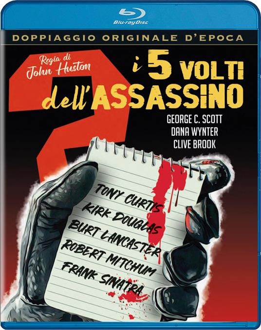 I 5 volti dell'assassino (Blu-ray) di John Houston - Blu-ray
